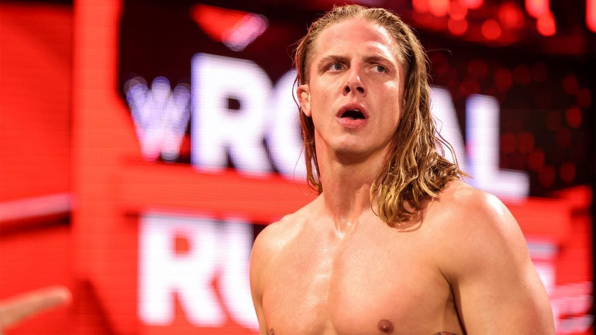 Matt Riddle was supposed to win Royal Rumble.