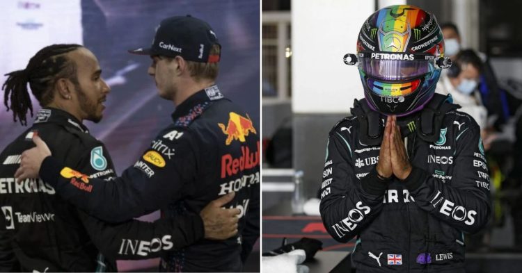 Is Lewis Hamilton gay (Credits - Racing News 365, The Telegraph)