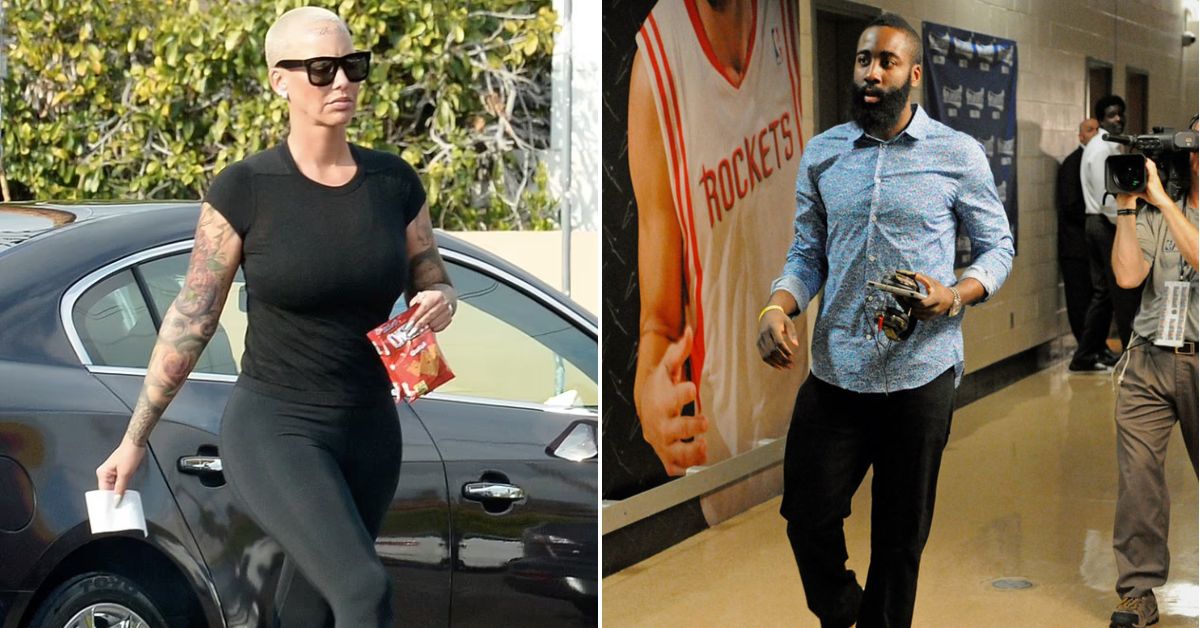 Amber Rose and James Harden