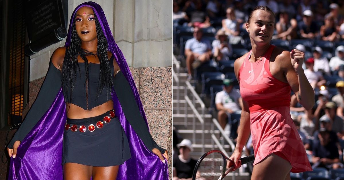 Coco Gauff for Halloween, Aryna Sabalenka