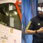 Report on Fabio Grosso as the Italian manager was injured along with his assistant on his way to Velodrome stadium in Marseille.