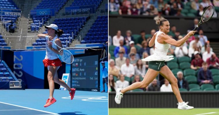 Iga Swiatek and Aryna Sabalenka are having similar thoughts ahead of the WTA Finals. (Credits- Patrick Semansky/AP, Sportsmax)