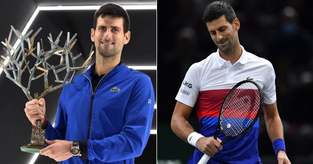Novak Djokovic has an enviable record at Paris Masters