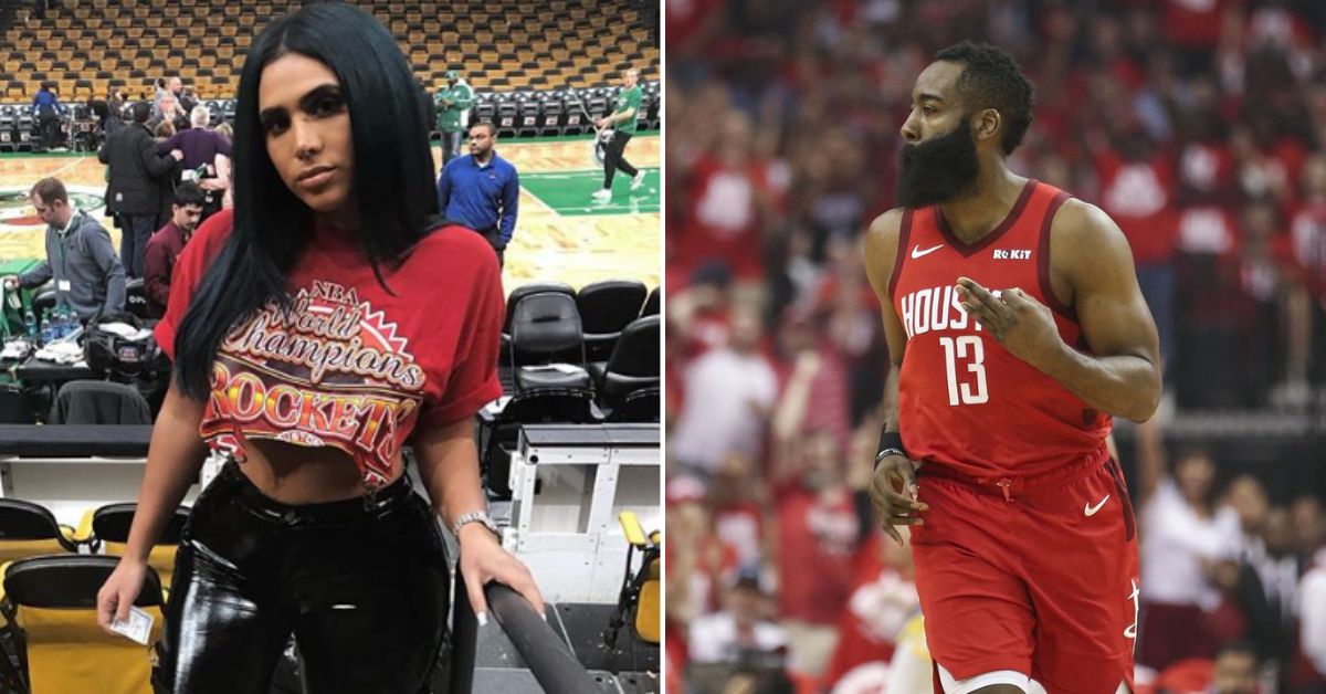 Olla Naber and James Harden