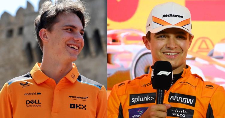 Oscar Piastri (left), Lando Norris (right) (Credits- RacingNews365, F1)