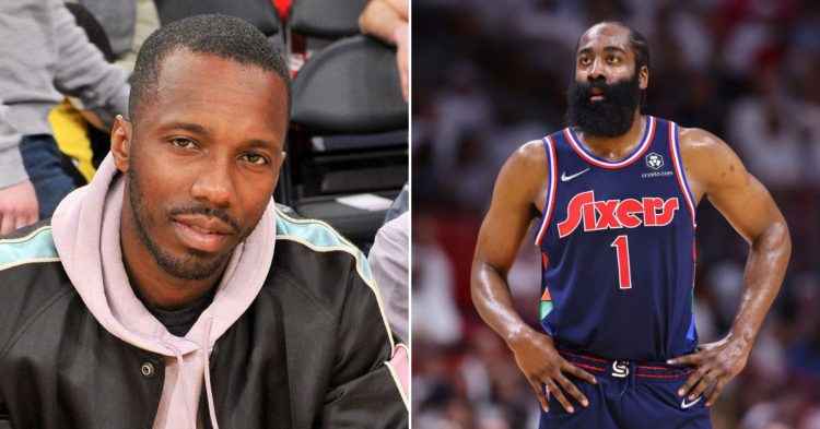 Rich Paul and James Harden (Credits: Getty Images)