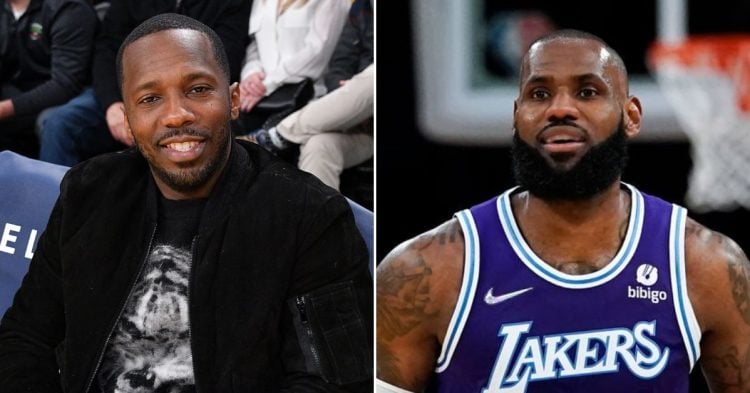 Rich Paul and LeBron James (Credits: USA TODAY Sports and Sky Sports)