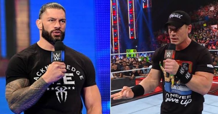 Roman Reigns once mocked John Cena's love life