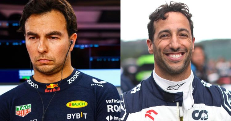 Sergio Perez (left), Daniel Ricciardo (right) (Credits- RacingNews365, The New York Times)