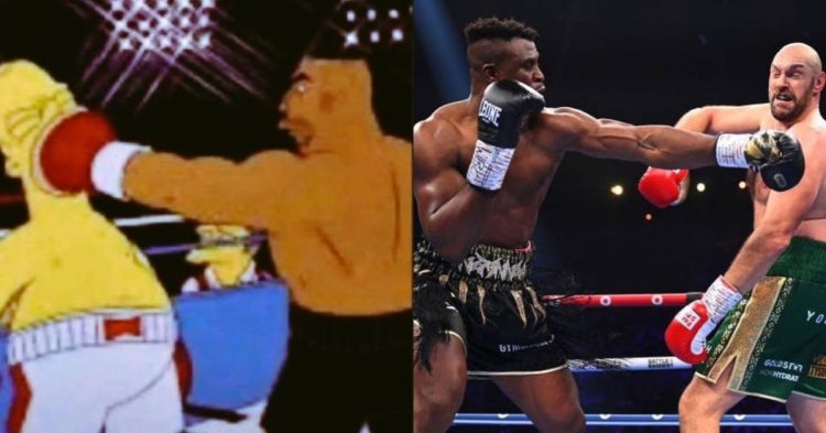 The Simpson predicts Tyson Fury vs. Francis Ngannou