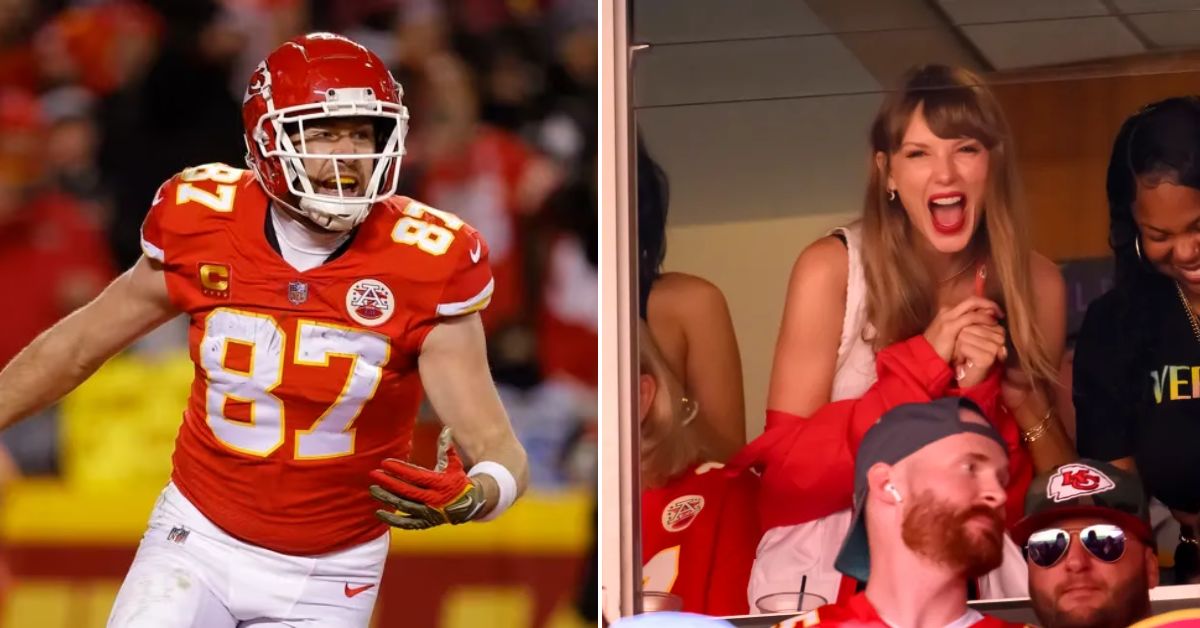 Kelce and Swift (Credit: CNN)