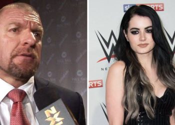 Triple H (left) and Saraya fka Paige (right)