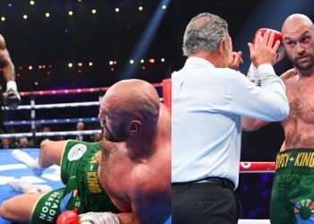 Tyson Fury knockdown controversy