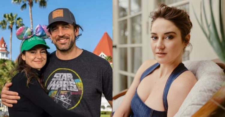 Aaron Rodgers and Shailene Woodley (credits-People.com)