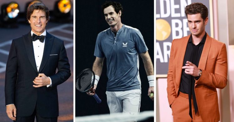 Tennis, Tom Cruise, Andy Murray, Andrew Garfield