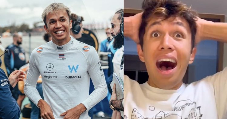 Alex Albon gets applauded for his incredible acting skills after new TikTok video