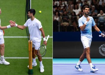 Andy Murray and Novak Djokovic. (Credits- X)