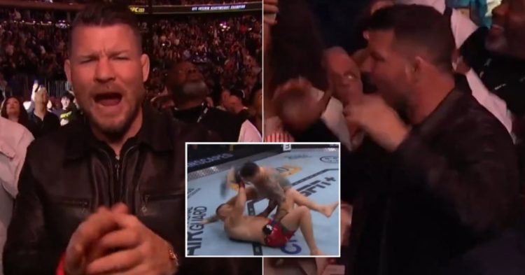 Michael Bisping reacts to Tom Aspinall knocking out Sergei Pavlovich