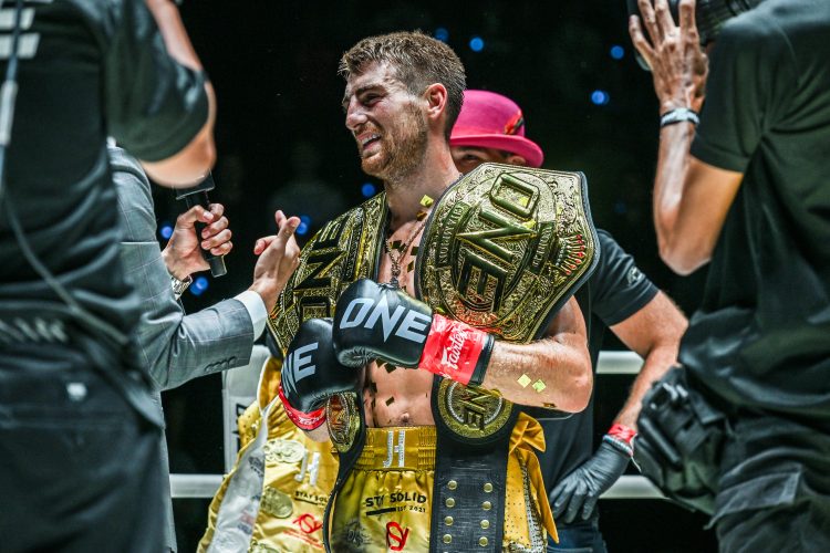 Jonathan Haggerty is the ONE Kickboxing World Champion