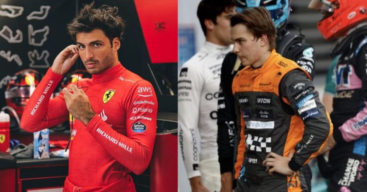 “Dangerous” Carlos Sainz Faces the Wrath of Oscar Piastri & George ...