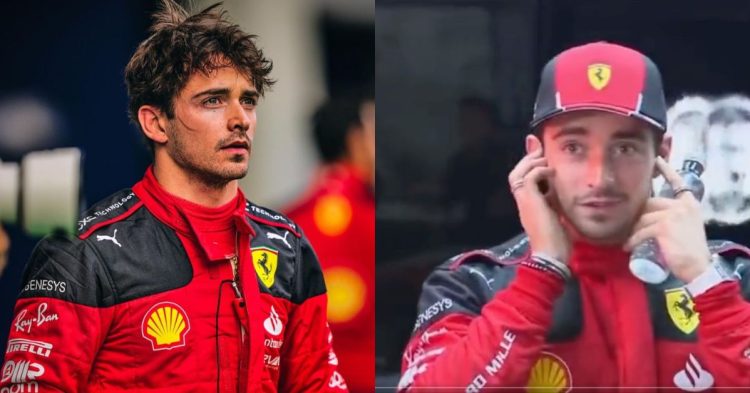 Charles Leclerc has the scare of his life as a storm rolls in at the Brazilian Grand Prix