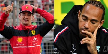 Charles Leclerc puts Ferrari on good position as Lewis Hamilton gets knocked out in Q2. (Credits -News 18, Crash)
