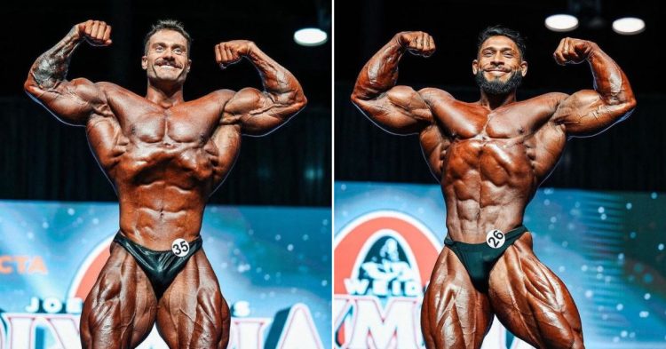 Chris Bumstead (L) Ramon Dino (R)