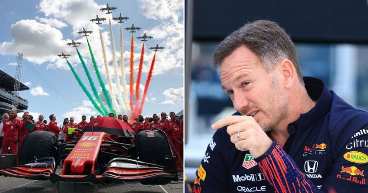 Christian Horner points out biggest flaw at Ferrari (Credits - Planet F1, Pinterest)