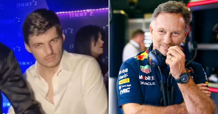 Christian Horner states Max Verstappen was wasted after teh 2021 Abu Dhabi Grand Prix. (Credits - Reddit, Red Bull)