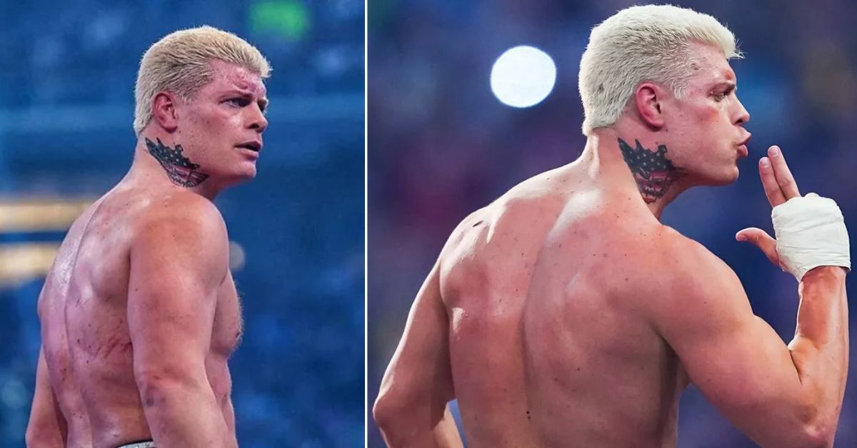 The Secret Meaning Behind Cody Rhodes’ Neck Tattoo