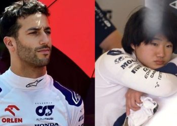 Daniel Ricciardo gets mentioned in the Top 5 while Yuki Tsunoda is left forgotten