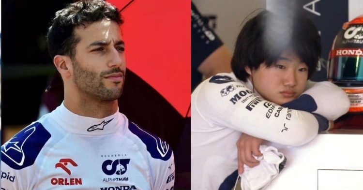 Daniel Ricciardo gets mentioned in the Top 5 while Yuki Tsunoda is left forgotten
