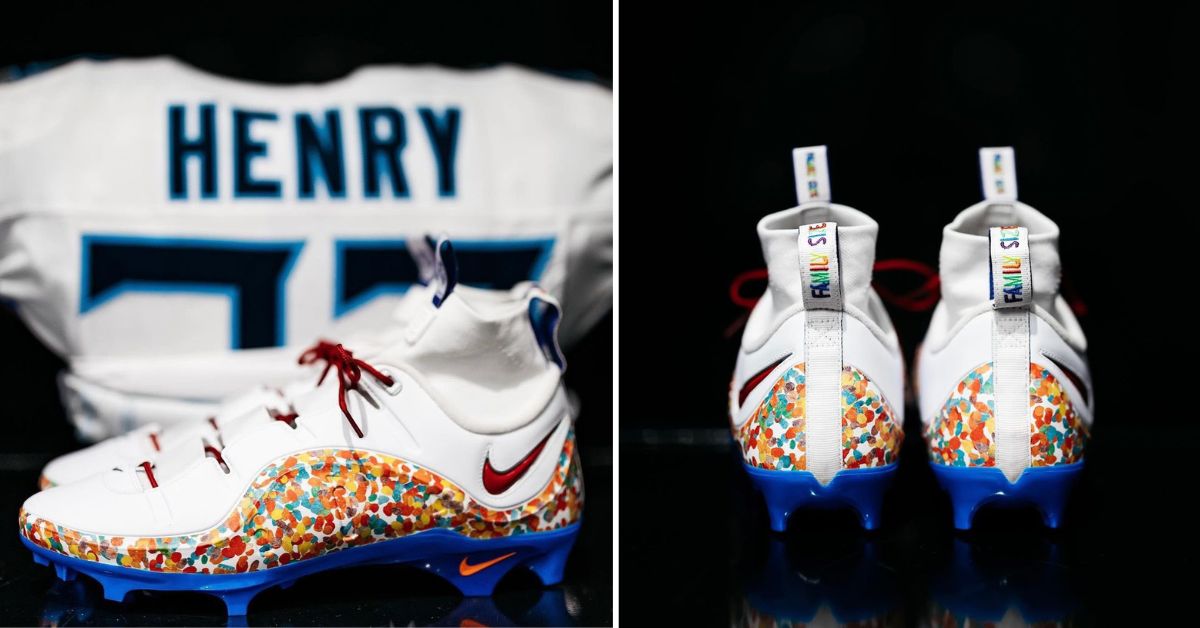 Derrick Henry Nike LeBron cleats (Credit- X)