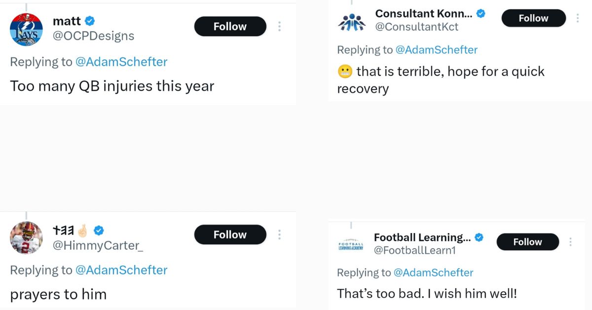 Fan reactions on Jaren Hall's concussion