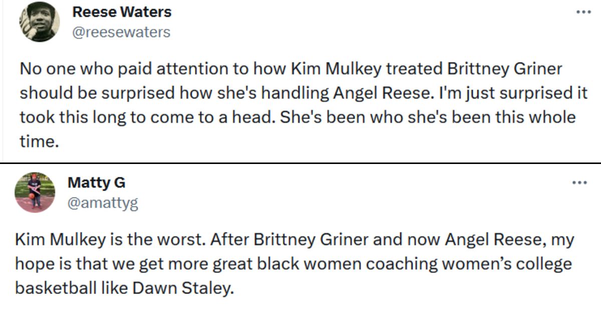 Fans react to Kim Mulkey's recent controversy (Credit- X)
