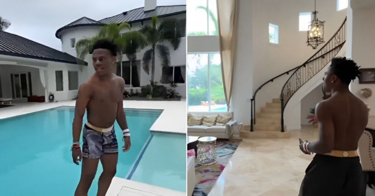 IShowSpeed Shows Off Massive $10 Million Mansion Bought At Age Of 18 - -  Pres