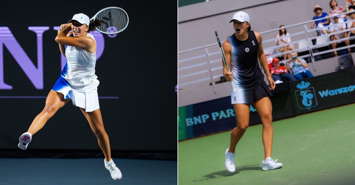 Iga Swiatek at the WTA Finals in Cancun (Credits-X)