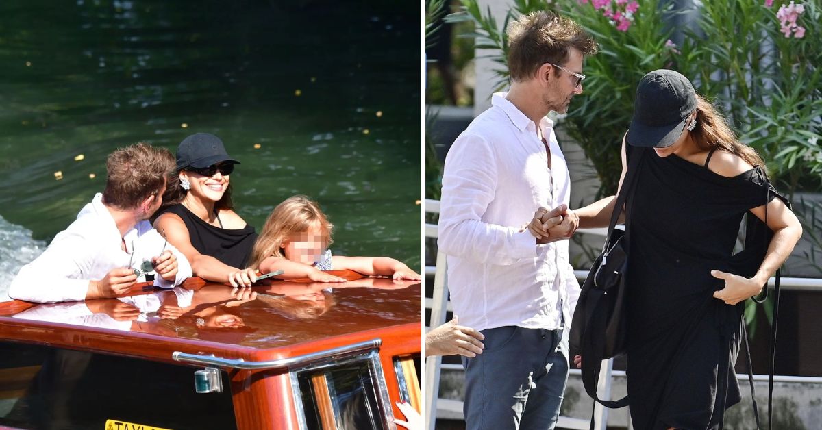 Irina Shayk and Bradley Cooper spent time with their daughter in Italy