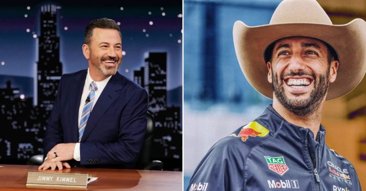 Jimmy Kimmel to host Daniel Ricciardo in his talk show just a week before the Las Vegas Grand Prix. (Credits - The Today Show, The Athletic)