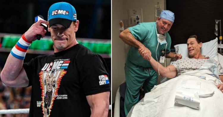 John Cena underwent a second successful Arm Surgery