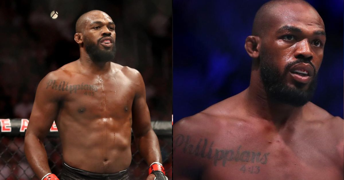 Jon Jones has a huge tattoo on the ride side of his chest 