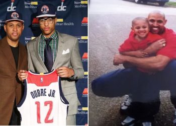 Kelly Oubre Jr. and Kelly Oubre Sr.