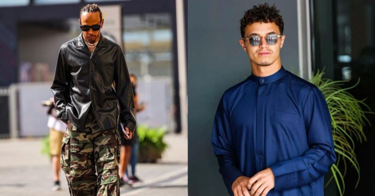 Lando Norris wins the ultimate fashion face off against Lewis Hamilton at the Abu Dhabi GP