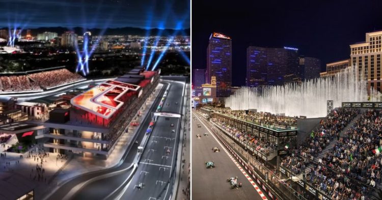 Las Vegas Grand Prix to feature F1's biggest pit building. (Credits - Fox5Vegas, Equipment World)