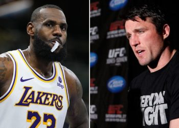 LeBron James and Chael Sonnen (Credits - Getty Images)