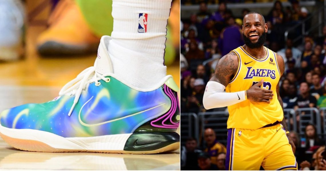 “Aurora Lights” - LeBron James Gives a New Name to Nike LeBron 21 ...