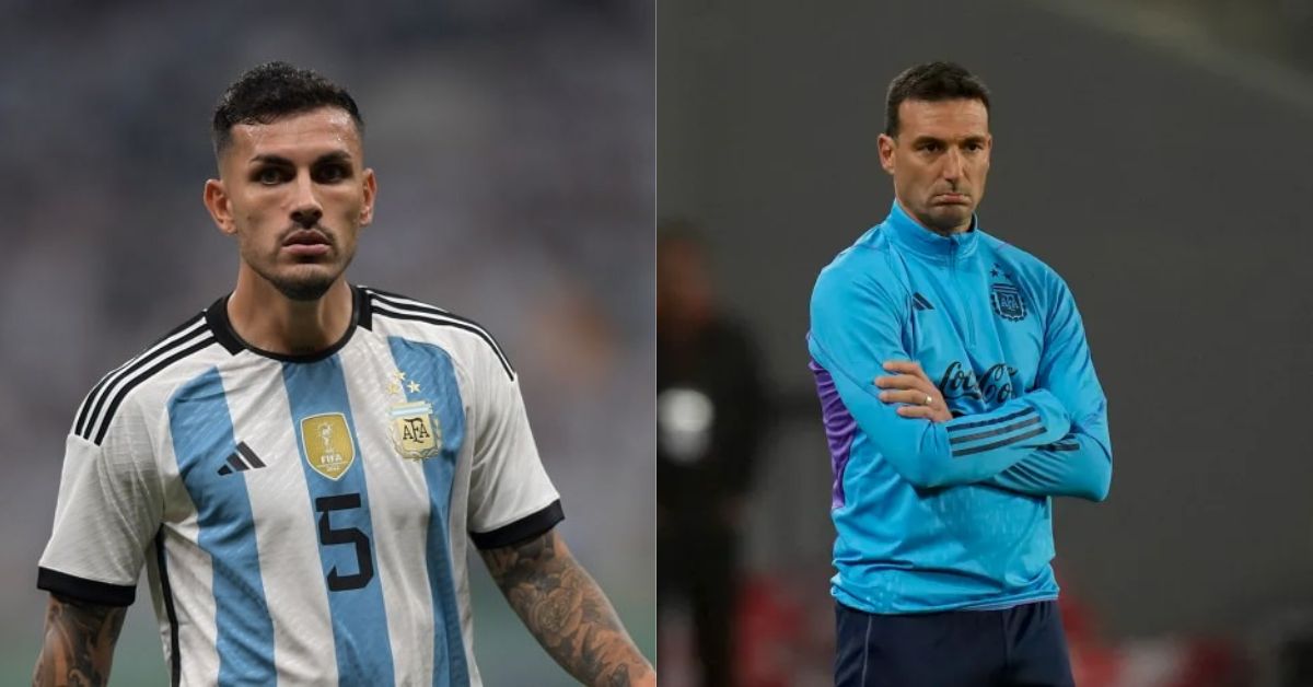 Leandro Parades has begged Lionel Scaloni to continue as Argentina head coach