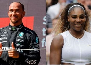 Lewis Hamilton and Serena Williams