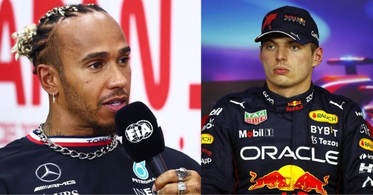 Lewis Hamilton (left), Max Verstappen (right) (Credits- F1, Motorsport.com)
