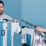 Report on Lionel Messi as six jerseys worn by the Argentine on his way to the 2022 FIFA World Cup triumph is being auctioned in December.